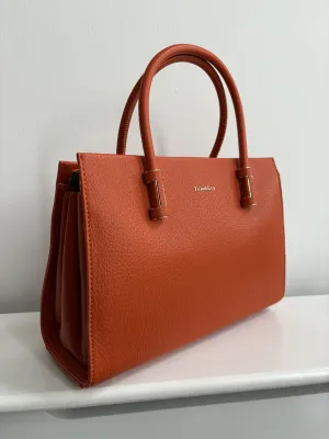 Tom & Eva Phillipa Orange Handbag