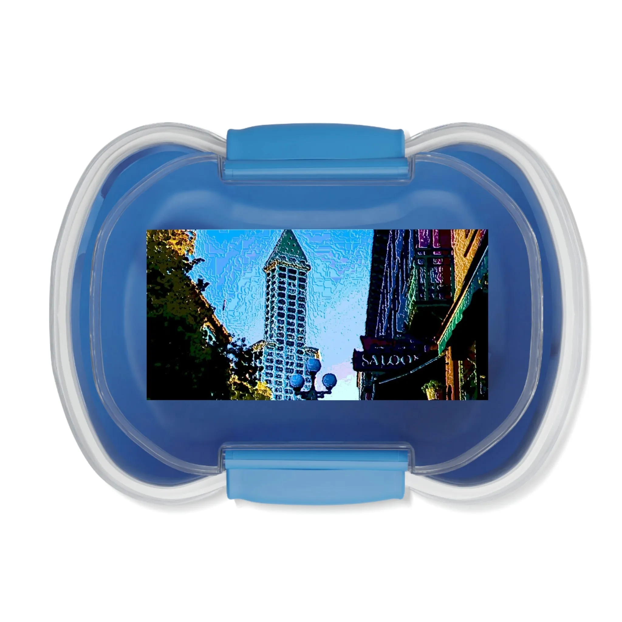 Two-tier Bento Box ...  Pioneer Square & Smith Tower ... 'That World Famous View' ... Colleague Supplied Photo ... Original Works ...