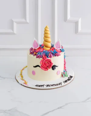 Unicorn Butter Cream Cake