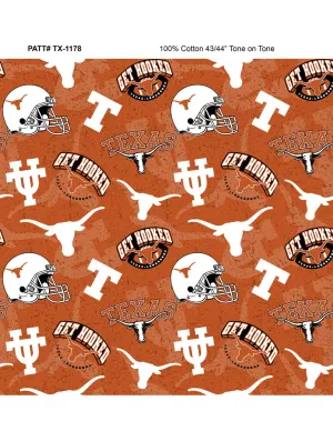 University of Texas Longhorns Zipper Bag