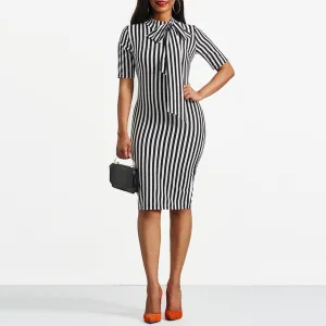 VenusFox Vintage Retro Pin Up Bodycon Dress