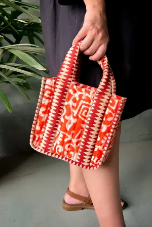 Vibrant Ember Mini Tote