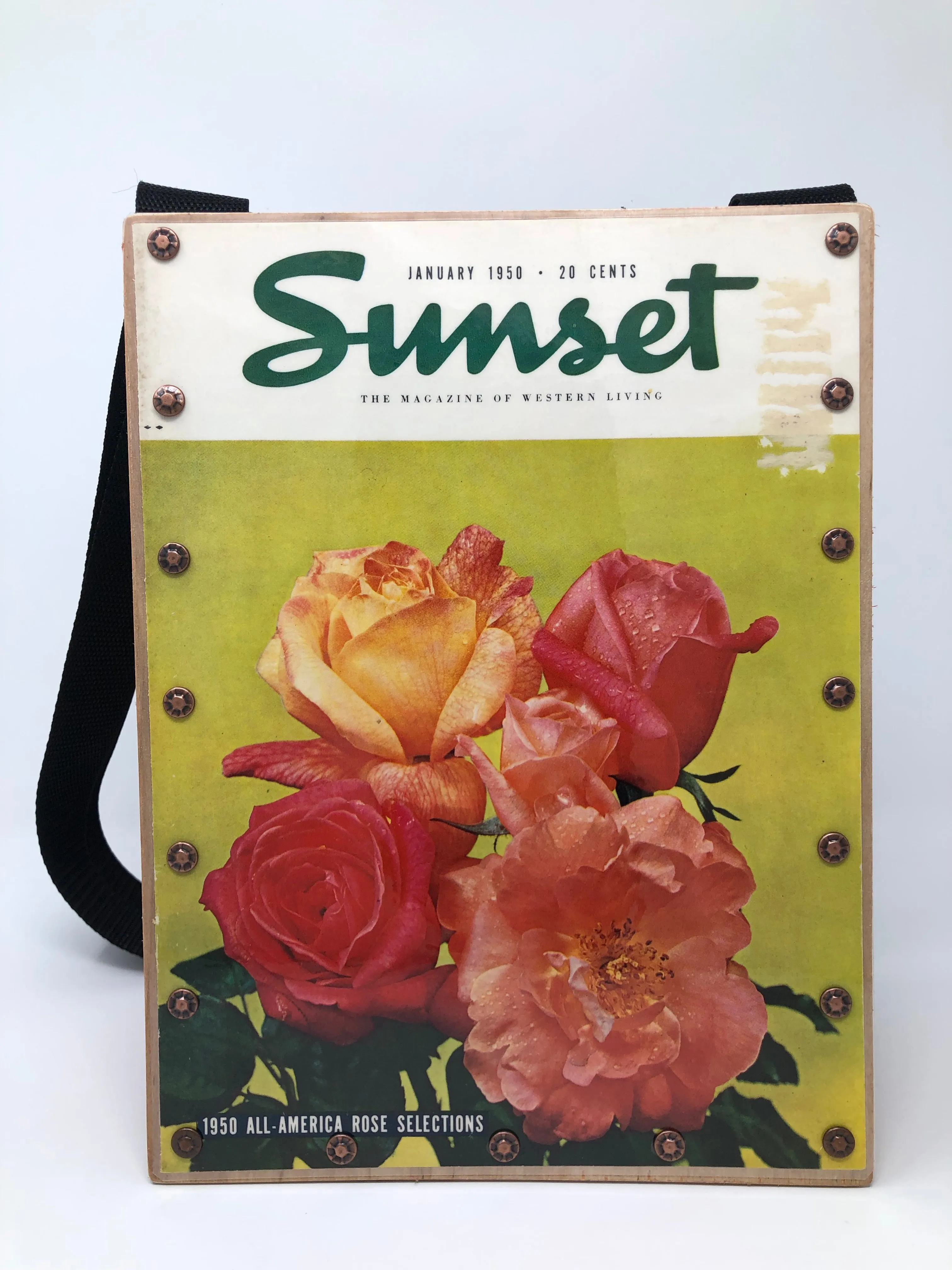 Vintage Graphics Magazine Purse - Sunset January 1950