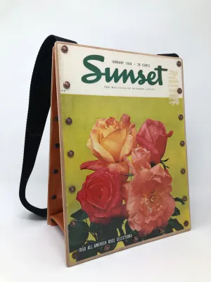 Vintage Graphics Magazine Purse - Sunset January 1950