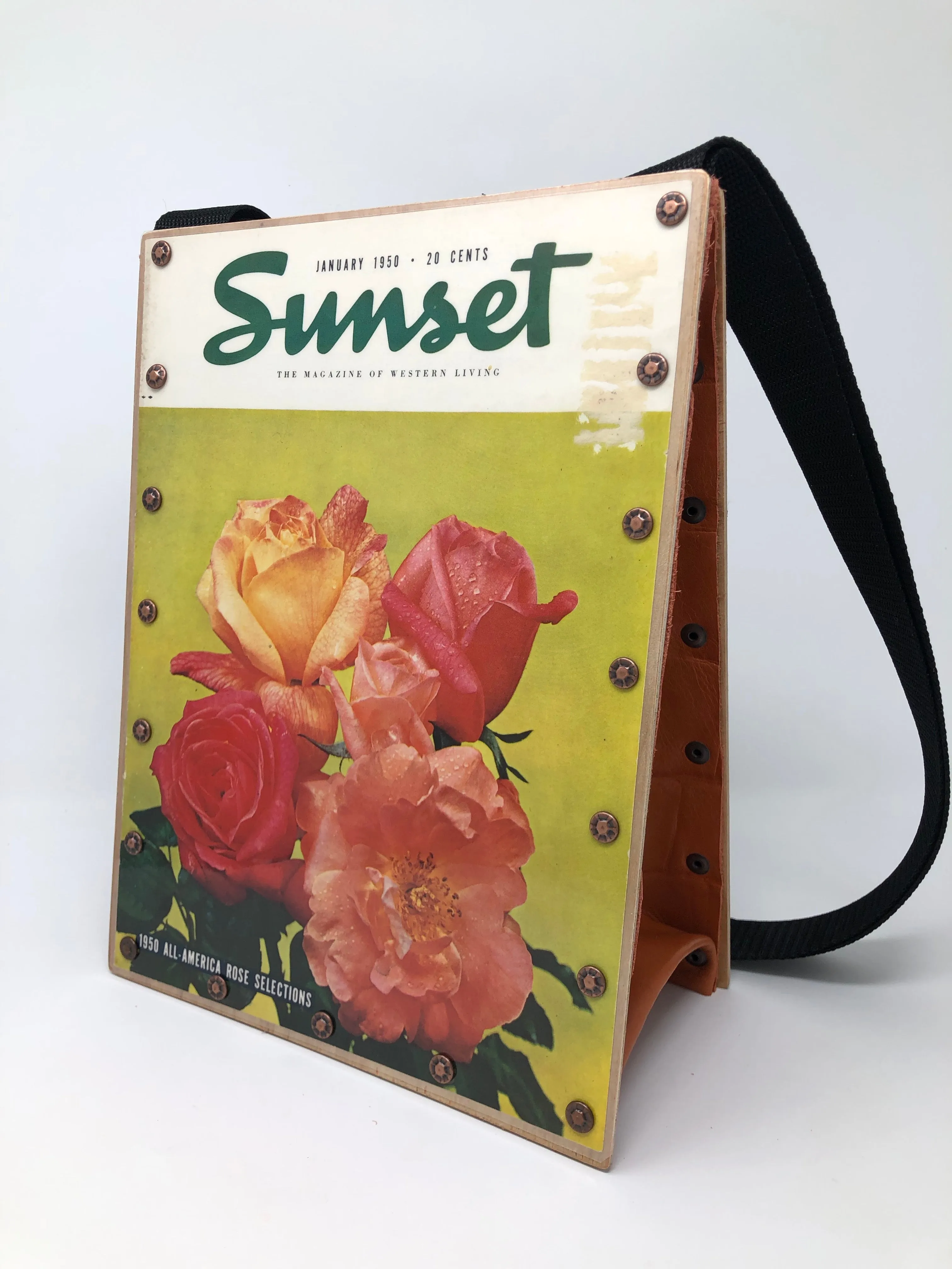 Vintage Graphics Magazine Purse - Sunset January 1950