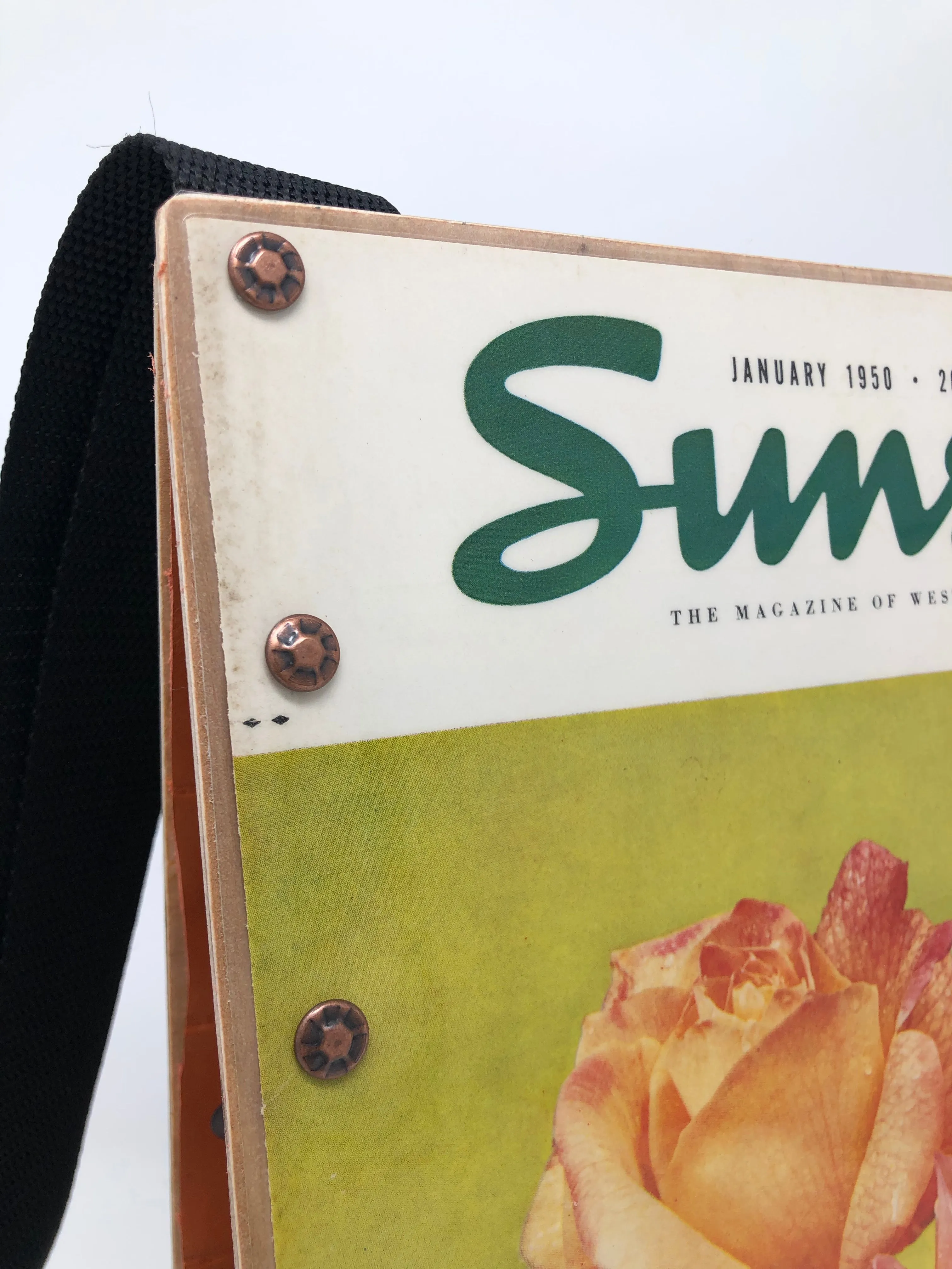 Vintage Graphics Magazine Purse - Sunset January 1950