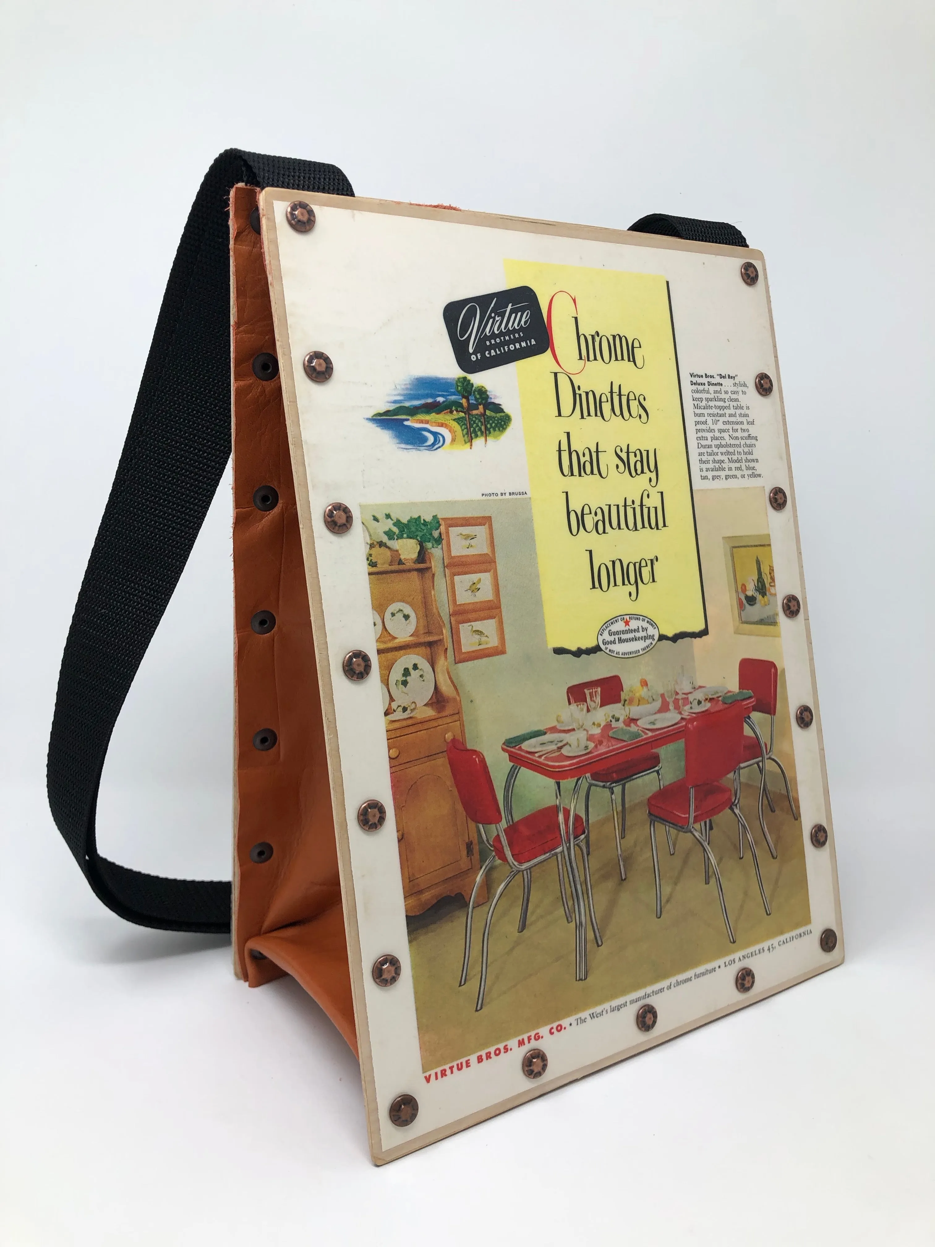 Vintage Graphics Magazine Purse - Sunset January 1950