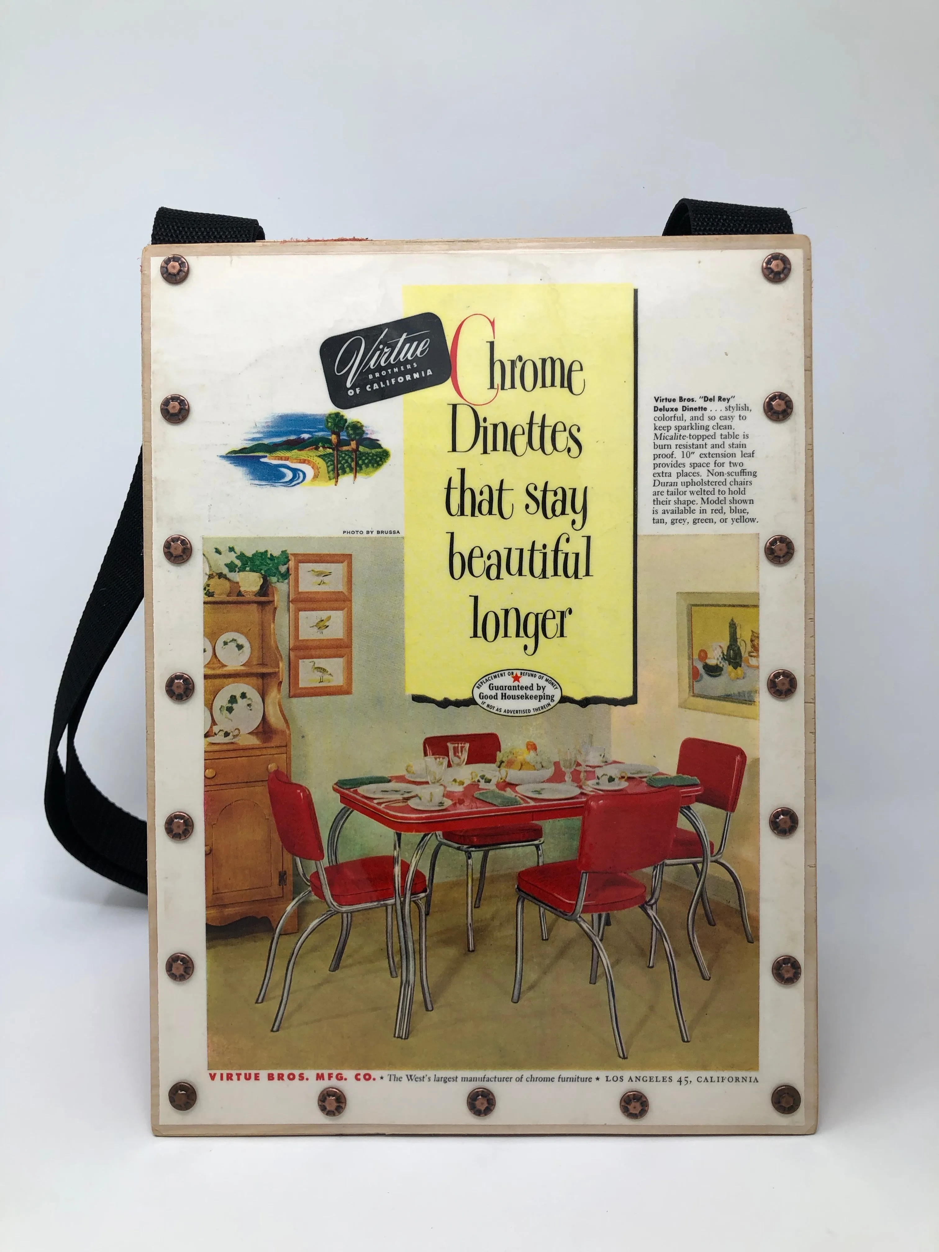 Vintage Graphics Magazine Purse - Sunset January 1950