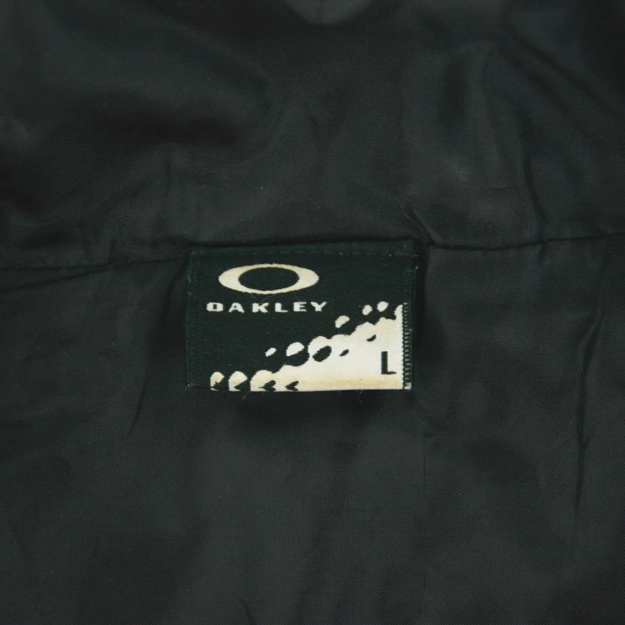 Vintage Oakley Padded Zip Up Jacket Size M