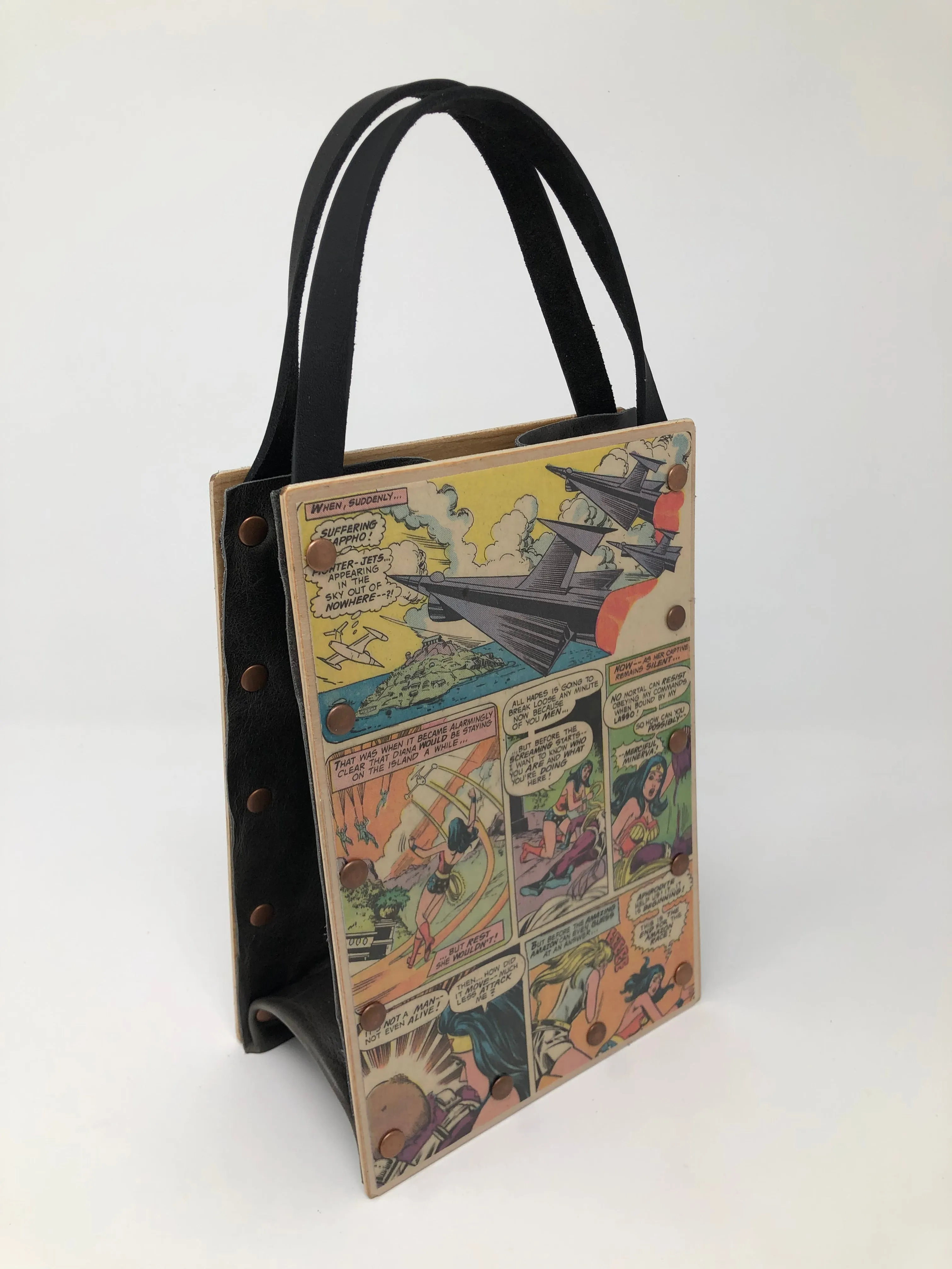 Vintage Wonder Woman Handbag - Clay Creatures
