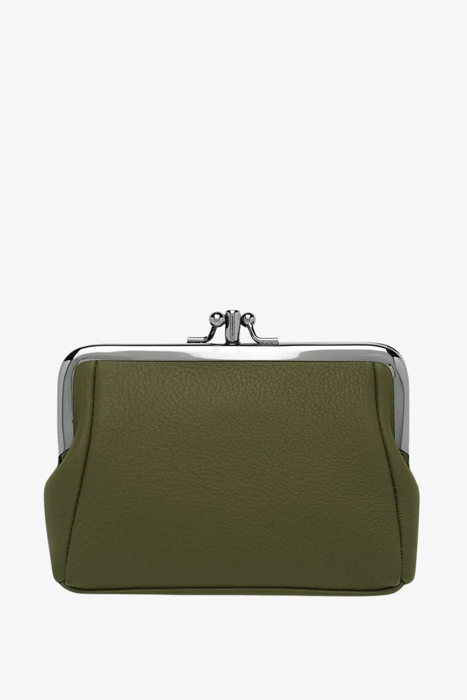 Volatile Khaki Clip Purse