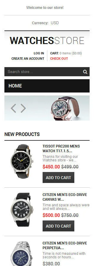 Watches Responsive Shopify Theme