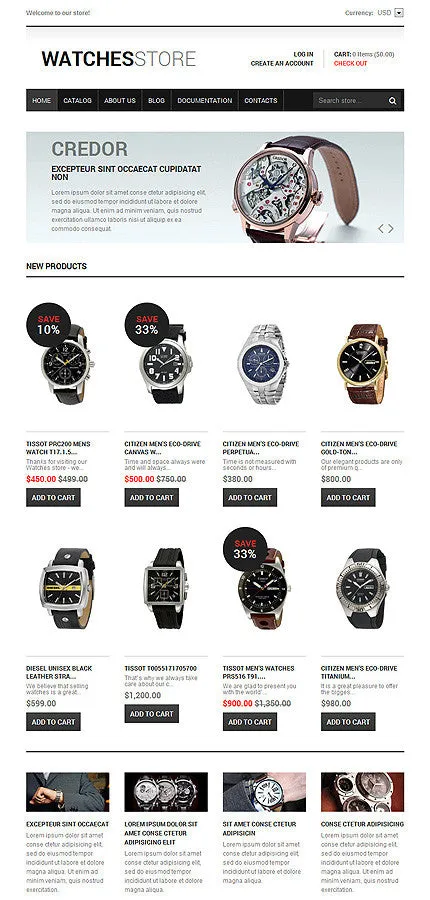 Watches Responsive Shopify Theme