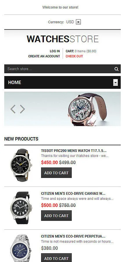 Watches Responsive Shopify Theme