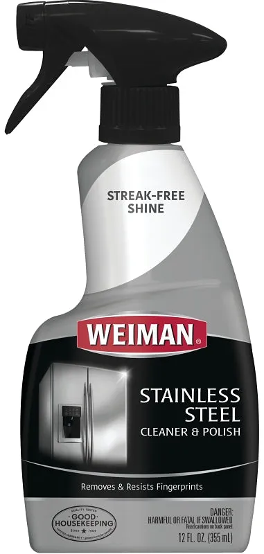 Weiman 76 Cleaner and Polish, 12 oz Bottle, Liquid, Floral, White :EA: QUANTITY: 1