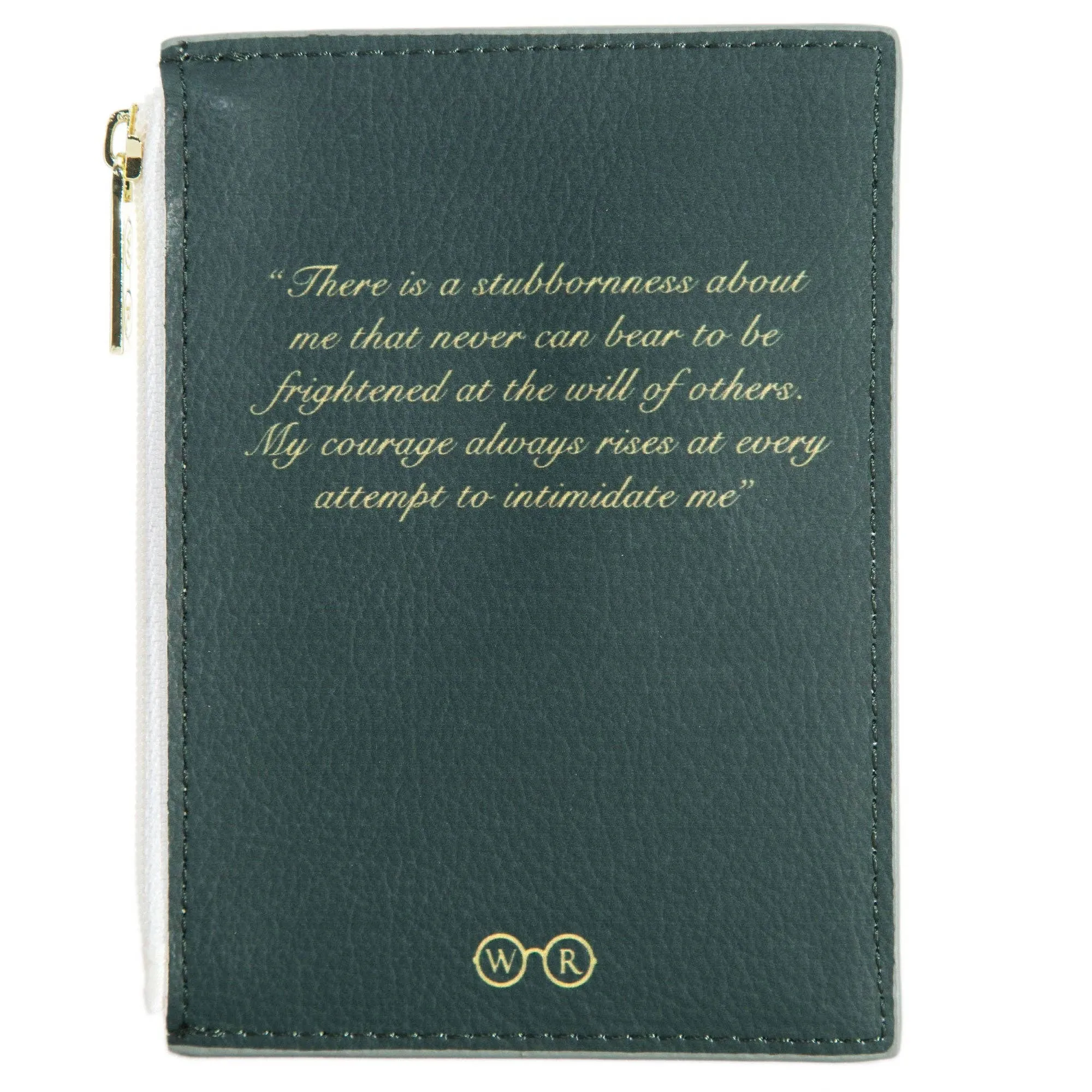 Well Read Company - Pride and Prejudice Green Book Coin Purse Wallet