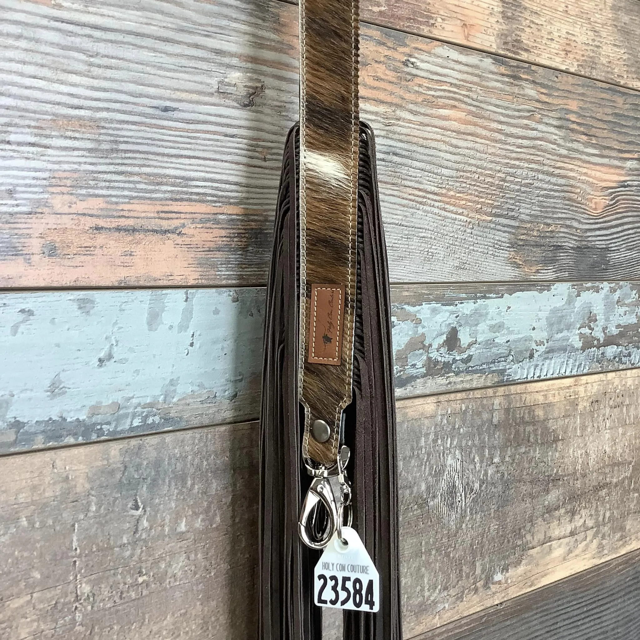 Western Mini Leather Fringe Strap 48" #23584