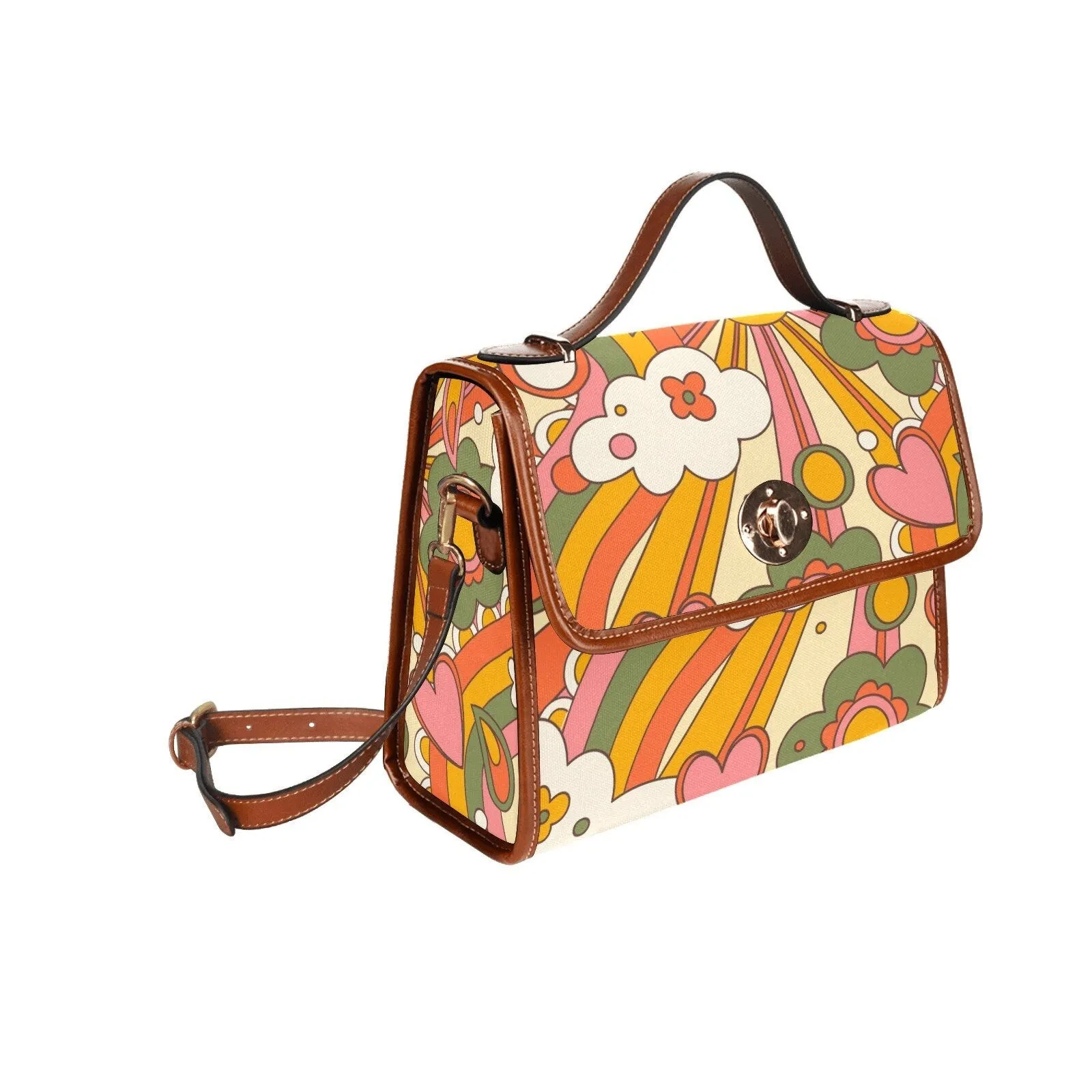 Women's Handbag, Women's Purse, Hippie Style Bag, Small handbag, Women's Bag, Retro Handbag, Retro Bag, Kawaii Bag, Multicolor Handbag