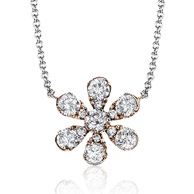 ZP829 Pendant in 14k Gold with Diamonds