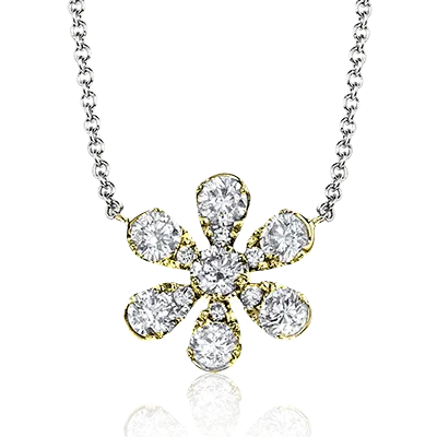 ZP829 Pendant in 14k Gold with Diamonds