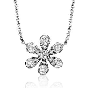 ZP829 Pendant in 14k Gold with Diamonds