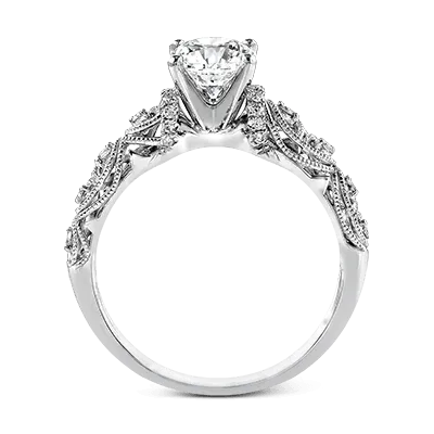 ZR916 Engagement Ring in 14k Gold with Diamonds